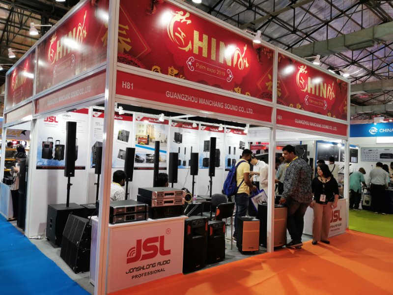 JSL爵士龍音響出席印度孟買(mǎi)PALM Expo India 2019